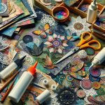 Arti E Grafica Materiale Decoupage materiali originali e tecniche artistiche per valorizzare le tue opere d'arte