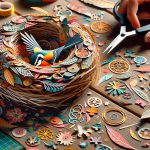 Creare un nido decorativo con l'attività decoupage renderà la tua casa accogliente e originale