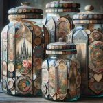 Barattoli Di Vetro a Decoupage idee creative e tutorial per ispirarti