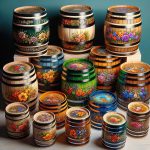 Barattolini Acrilici Per Decoupage colori brillanti e resistenti per creazioni artistiche uniche