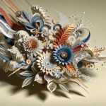 Creare decorazioni decoupage sospese 3D per un effetto tridimensionale unico e originale