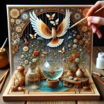 Creare effetti magici con la tecnica del decoupage sospeso trasparente nelle tue creazioni artistiche