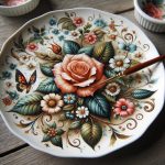 Decoupage Su Ceramica Bianca creatività e stile per decorare oggetti unici