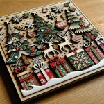 Realizza bellissime decorazioni natalizie con il decoupage su legno, regalando un tocco unico e originale alla tua casa