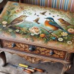 Decoupage Su Mobili Vecchi idee e tutorial passo passo