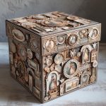 Decoupage Su Scatola Cartone Personalizza la tua scatola in cartone con decoupage per un tocco unico e creativo