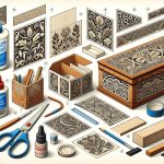 Decoupage Tecnica Base materiali, tecniche di colla e finitura