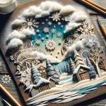Effetto Neve Decoupage Decora con l'effetto neve decoupage per un tocco invernale unico
