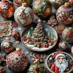 Lavori Di Decoupage Per Natale libri decorati, sottobicchieri personalizzati, palline di Natale uniche