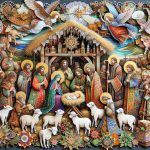 Natività Decoupage creazioni artistiche uniche per decorare la tua casa durante le festività