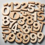 Numeri in Legno Per Decoupage personalizza la tua decorazione con dettagli unici e originali
