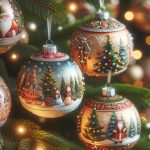 PALLINE DI NATALE PLASTICA DECOUPAGE fai da te per un tocco creativo e originale