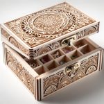Portagioie in Legno Per Decoupage crea un complemento elegante per conservare i tuoi gioielli preferiti