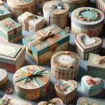 Scatole Decorate Decoupage ispirazioni uniche e originali da realizzare