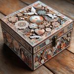 Scatoline in Legno Decoupage Realizza originali scatoline in legno decoupage per un tocco di eleganza e creatività unico