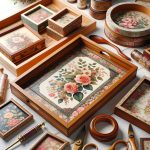 Creazioni uniche con supporti in legno per decoupage, ideali per personalizzare ogni ambiente