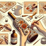 Tutorial creativo VIDEO DECOUPAGE SU VETRO per decorare oggetti unici